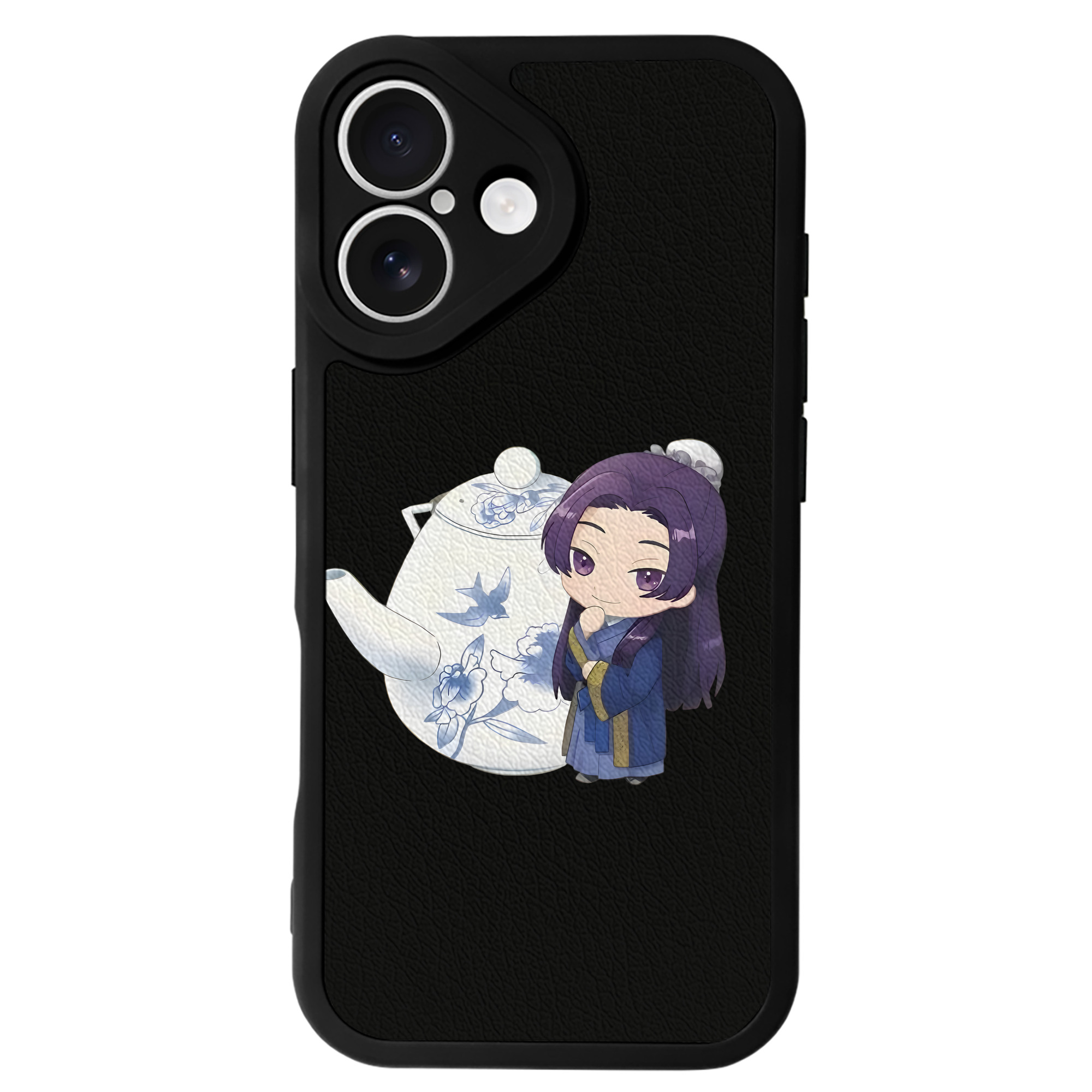 薬屋のひとりごと The Apothecary Diaries 【iPhone 16シリーズ対応】シリコンスマホケース（レザー調） 材質：シリコン
